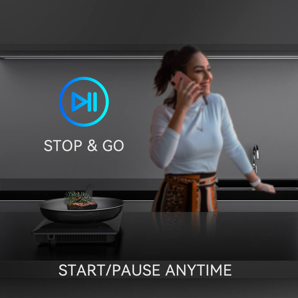 hermitlux Portable Induction Cooktop HMX-IC06B 1800W