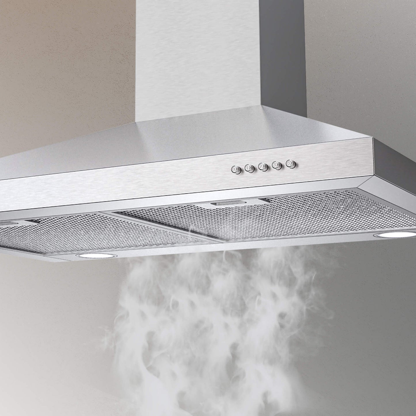 hermitlux Wall Mounted Range Hood HMX-USD24Y75AC 85W