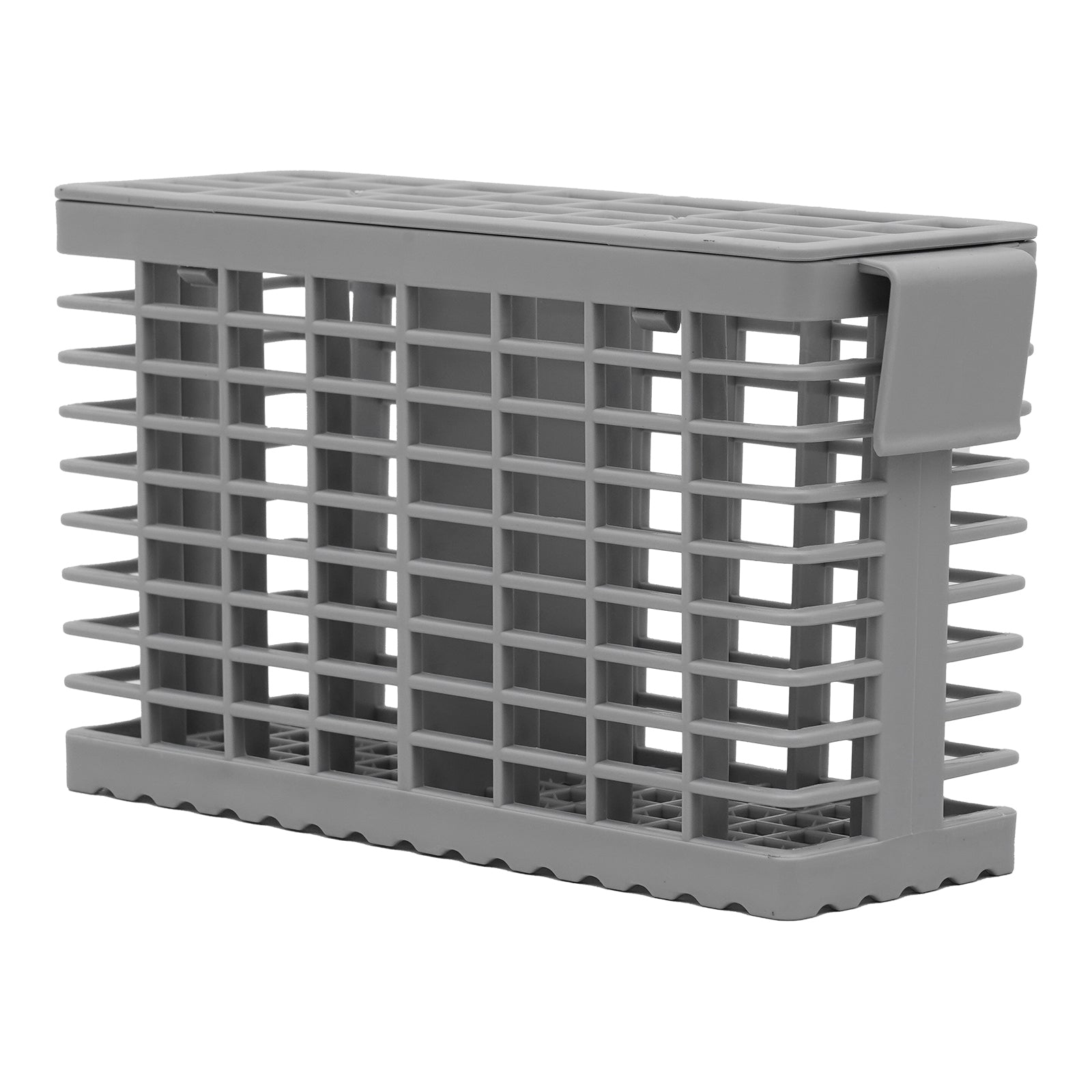 SparesWorks Cutlery Basket For Lamona / Howdens Dishwasher – 8 Compartment, Grey, Adjustable