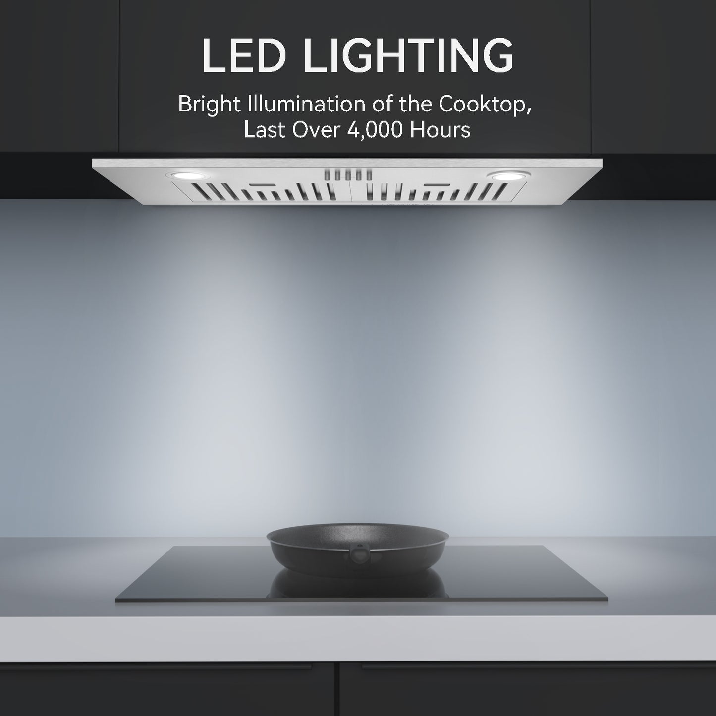 hermitlux Insert Range Hood HMX-USB13G70-AC 193W