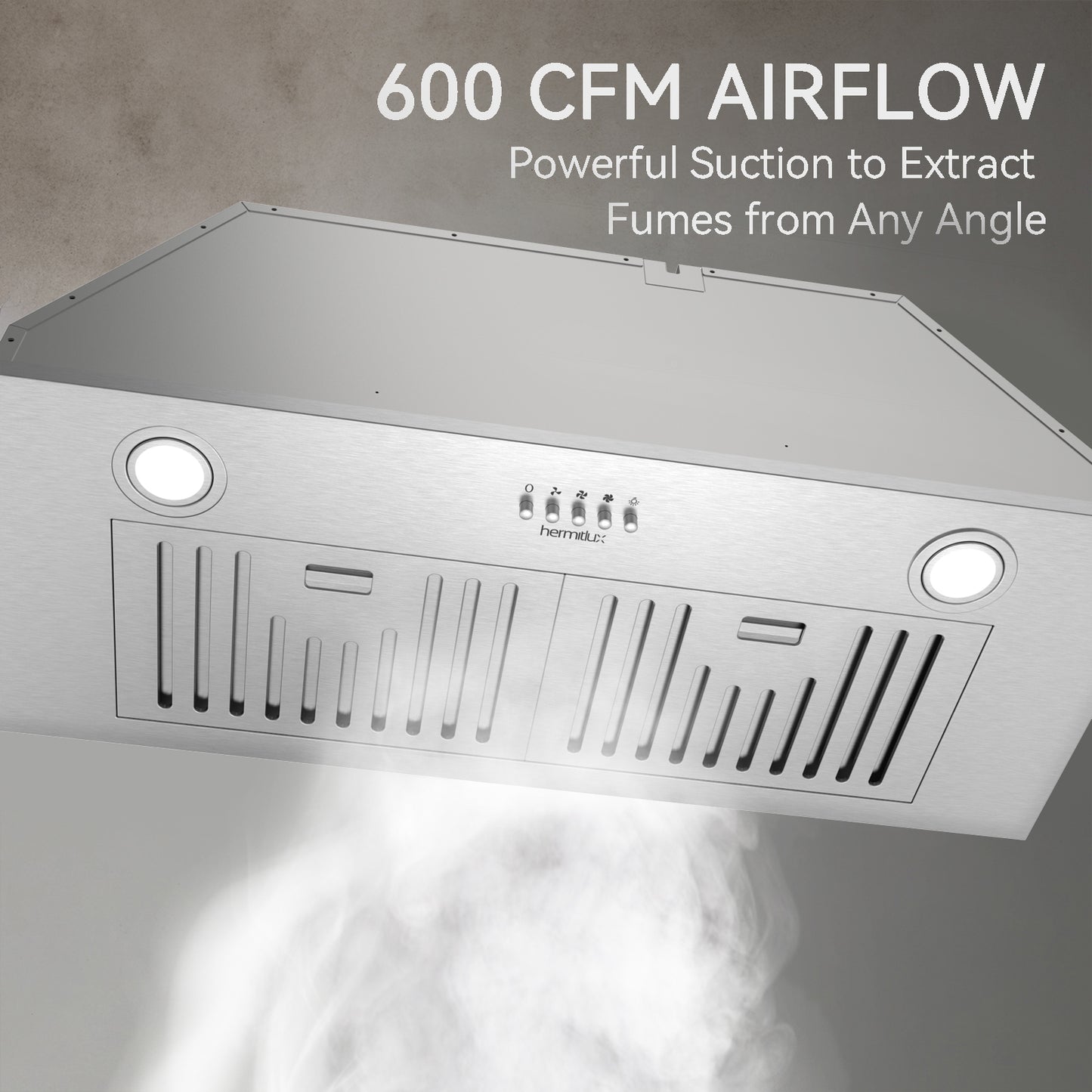 hermitlux Insert Range Hood HMX-USB13G70-AC 193W