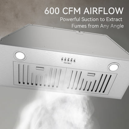 hermitlux Insert Range Hood HMX-USB13G70-AC 193W