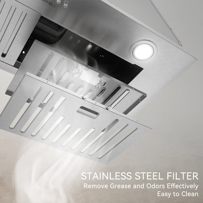 hermitlux Insert Range Hood HMX-USB13G70-AC 193W