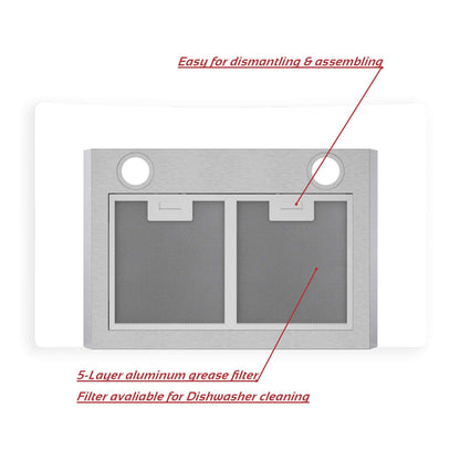 range hood aluminum mesh filter of high quality